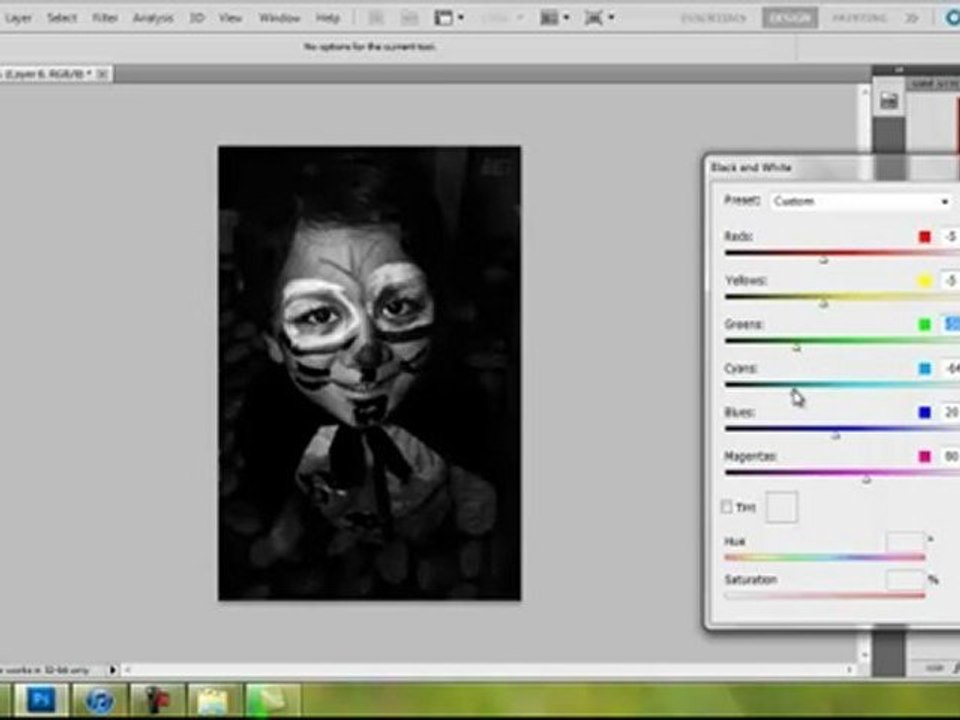 Fotografları Siyah Beyaz Yapımı ( Desaturate & Black and White )