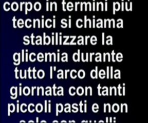 La prima regola per dimagrire - stabilizzare la glicemia
