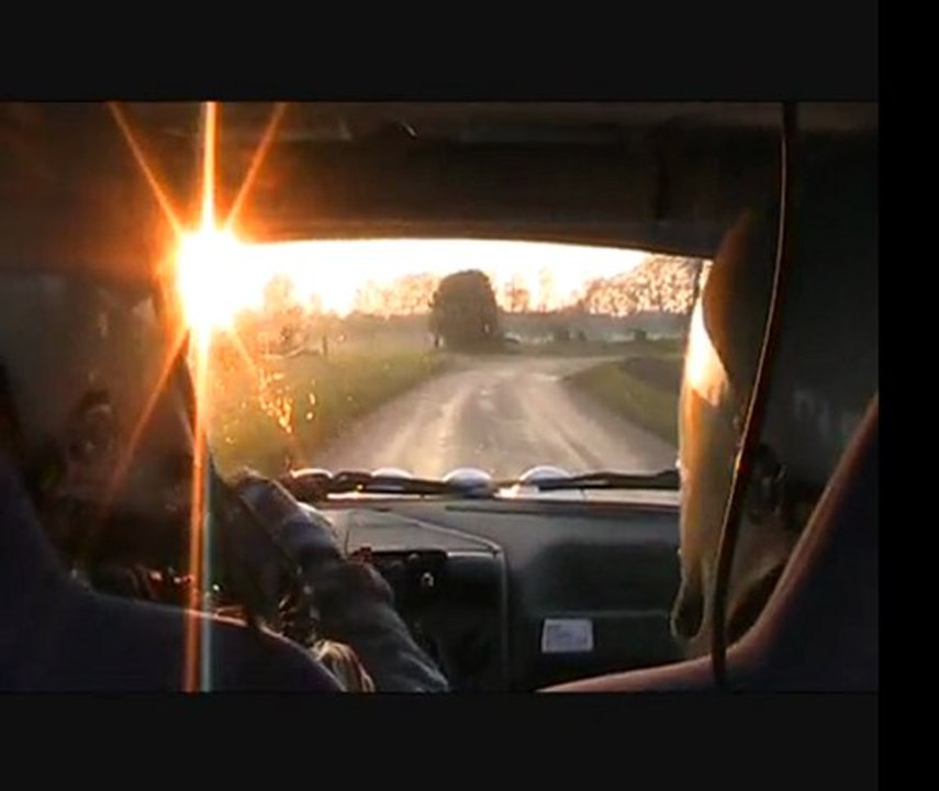 RALLYE D ENVERMEU 2011  ES 6 EQUIPAGE CANNY NICOLAS / VERMONT MANON 205 RALLYE F2000/11