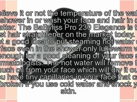 Best Hair Straightener - BaByliss Flat Iron