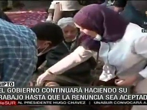 Continúan protestas y represión en Egipto