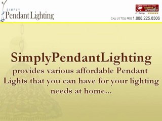 Affordable Pendant Lights