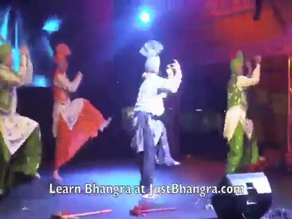Bhangra Classes Online - Just Bhangra Live Dance Performace on Stage