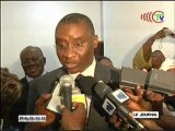 Une délégation du centre africain pour l’eau potable et assainissement chez le ministre de la communication