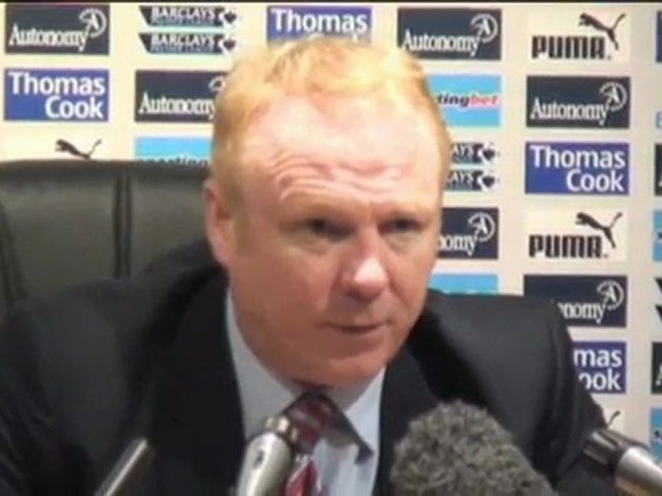 McLeish ist frustriert
