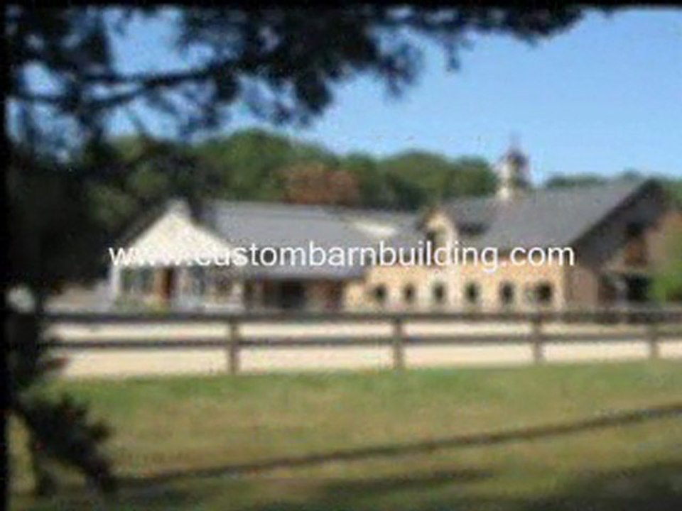 Amish Built Horse Barns