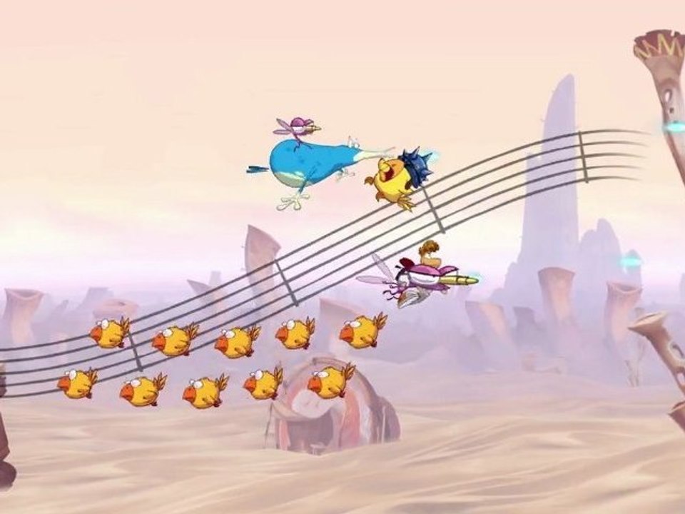 Rayman Origins 10 Ways to travel