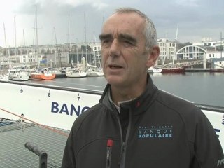 Départ de Brest pour Loïck Peyron et ses hommes