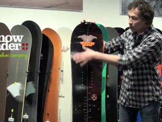 Snowleader présente la board Freebird Burton