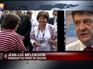 Danielle Mitterrand, "resistante" pour Mélenchon