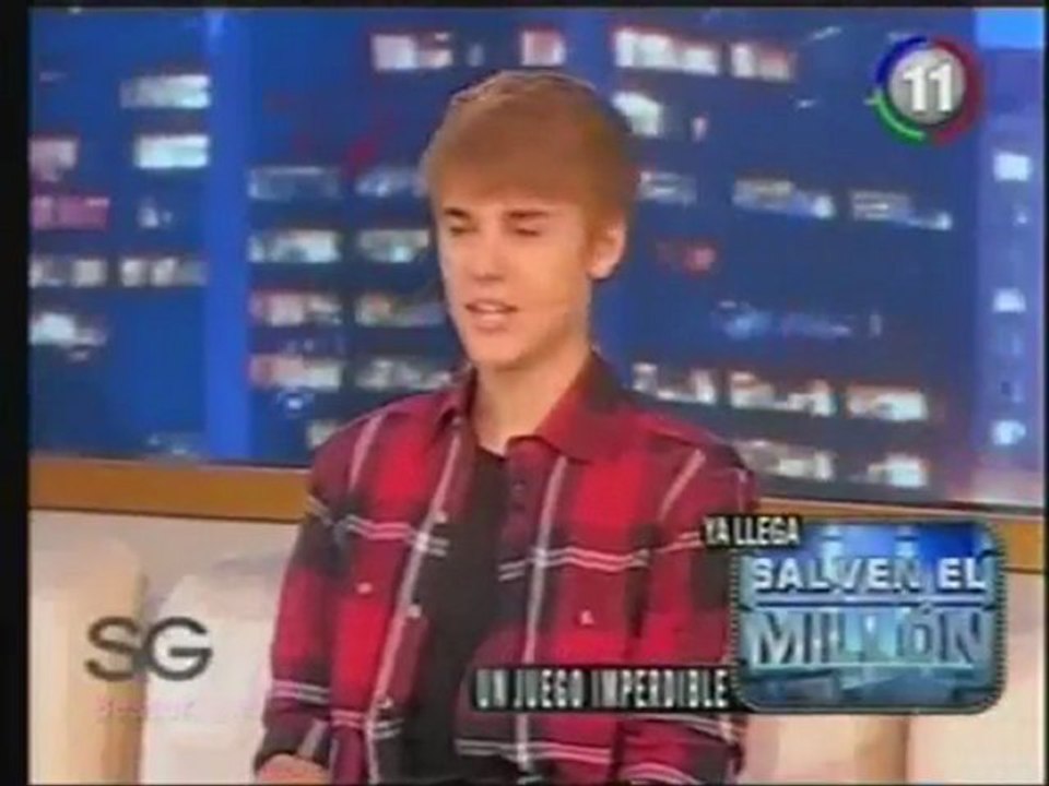 Justin Bieber Impersonating Elvis