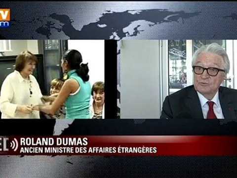 Danielle Mitterrand combattante , selon Dumas