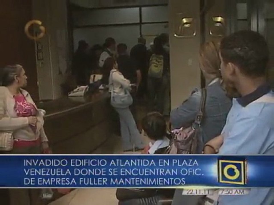 Invaden edificio de la Fuller en Plaza Venezuela