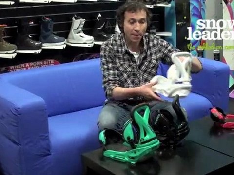 Snowleader présente la fixation Custom Burton