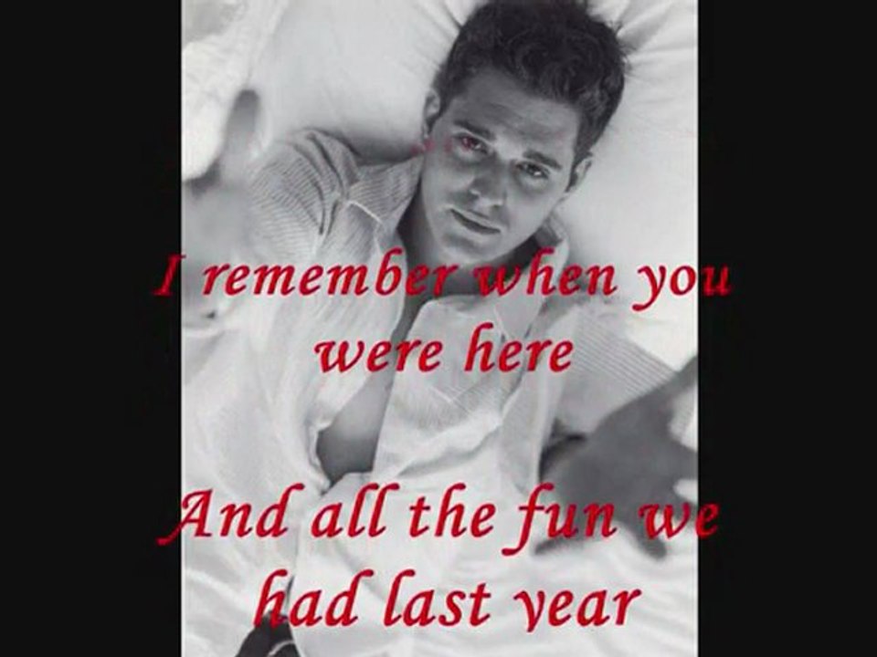 Michael Buble - Christmas Baby Please Come Home (Lyrics on Screen)