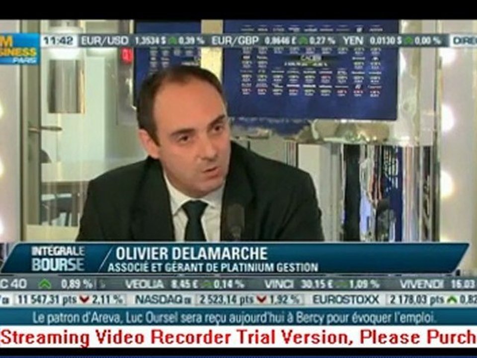 Olivier Delamarche 22 novembre 2011 Manipulation des agences de notations et de la FED
