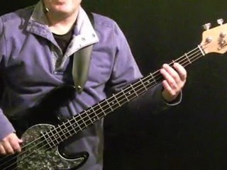 How TO Play Bass To Hard Day's Night