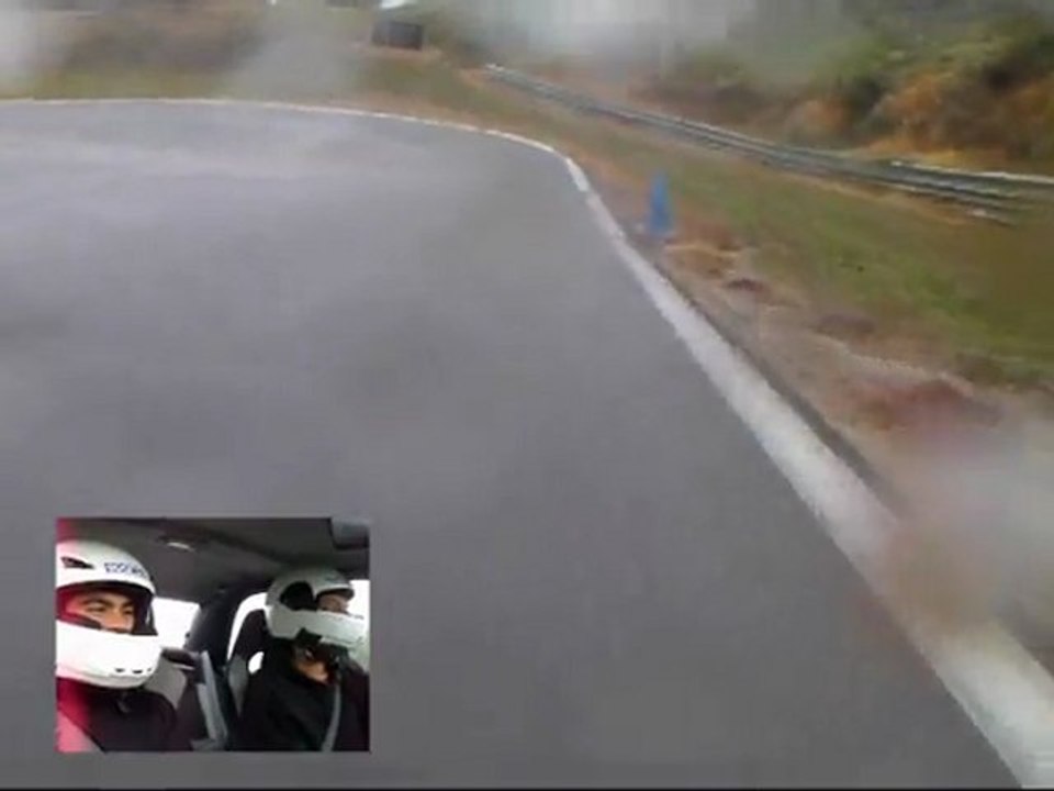 Sortie circuit à Pau Arnos avec Xavier et sa Subaru GT 217cv