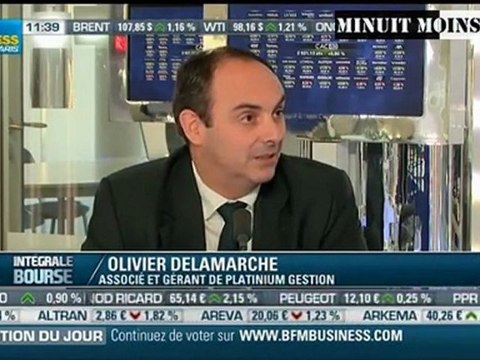 Olivier Delamarche - L'Europe va éclater - 22/11/2011 - BFM Business - 22 novembre 2011