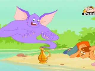 Arabian Nights in Hindi - Fisherman and Jinn