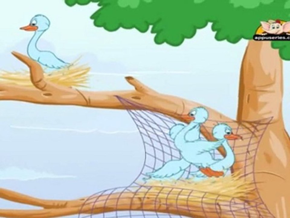 Panchatantra Tales in Telugu - The Wise Old Bird