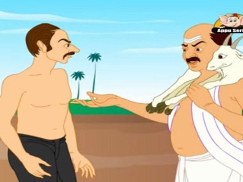 Panchatantra Tales in Gujarati - The Brahmin and the Crooks