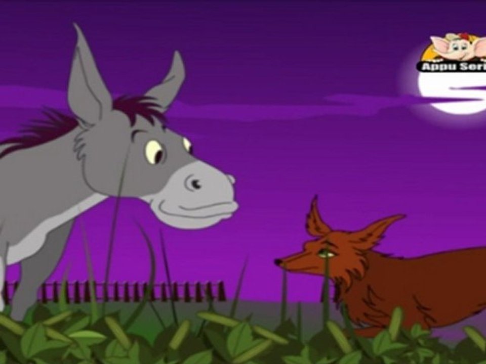 The Singing Donkey in Marathi - Panchatantra Tale