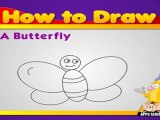 Learn to draw Animals -  Butterfly