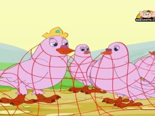 Panchatantra Tale in Telugu - There Strength in Numbers