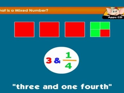 Learn Fractions - Mixed Numbers