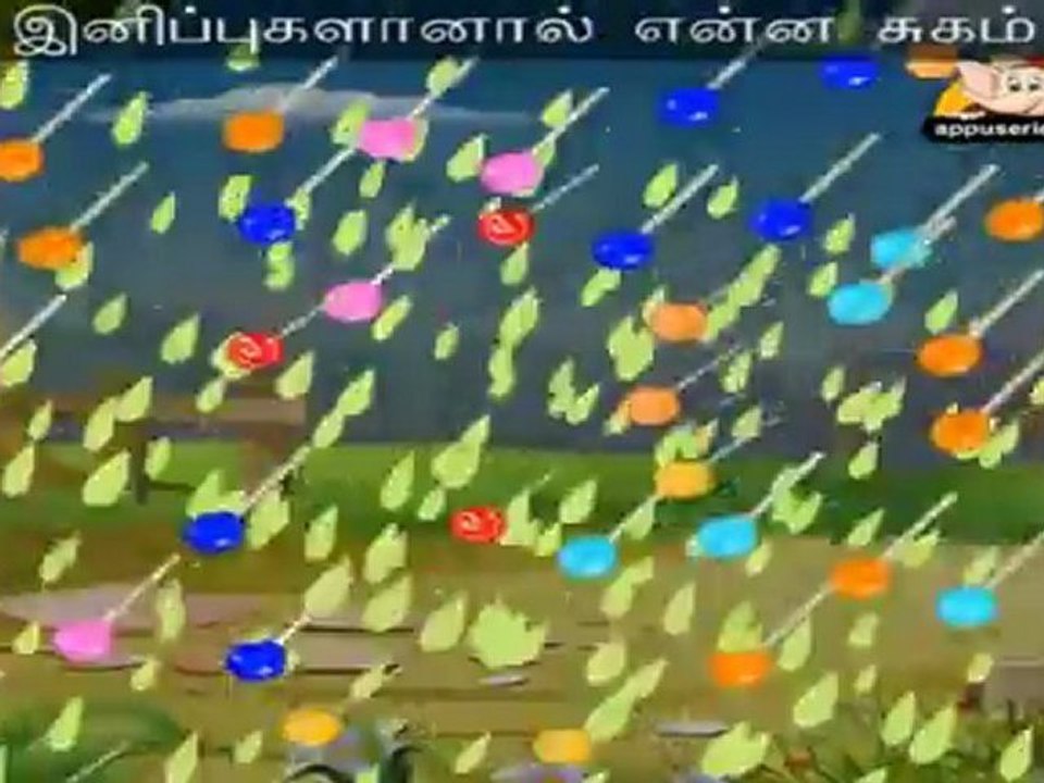 Mazhaittuli (If All the Little Raindrops) - Nursery Rhyme with Sing Along