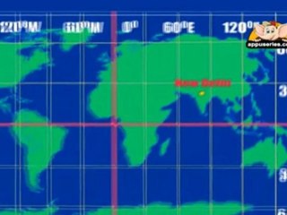 Learn About Planet Earth in Hindi - Latitude and Logitude