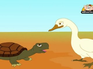 Panchatantra Tales in Hindi - The Talkative Tortoise