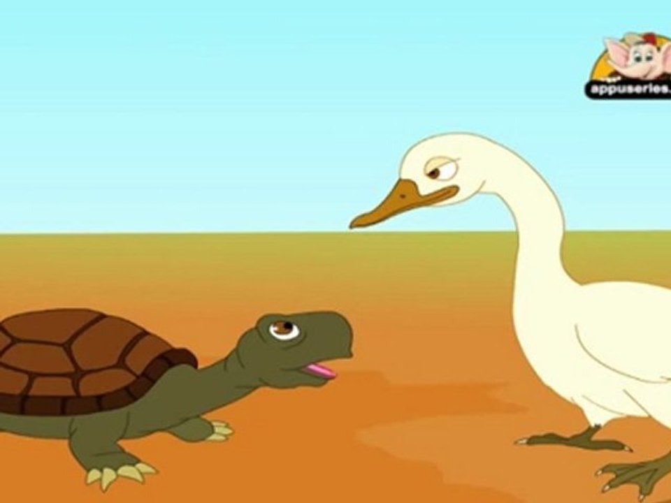 Panchatantra Tales in Hindi - The Talkative Tortoise