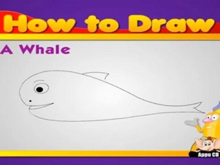 Learn to Draw Animals - Whale