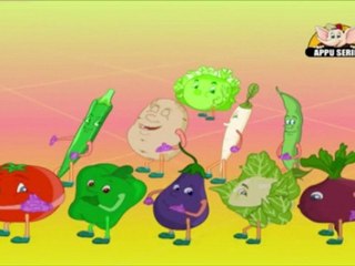Learn Fruits & Vegetables in kannada  - Song 1