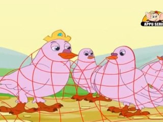 Panchatantra Tales in Hindi - There is Strength in Number