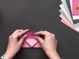 Origami in Sindhi -  Make a Heart Shaped Bookmark