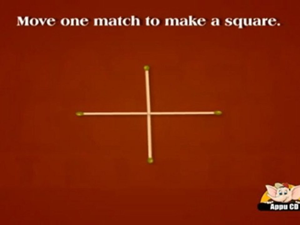 Match Stick Puzzles - 17