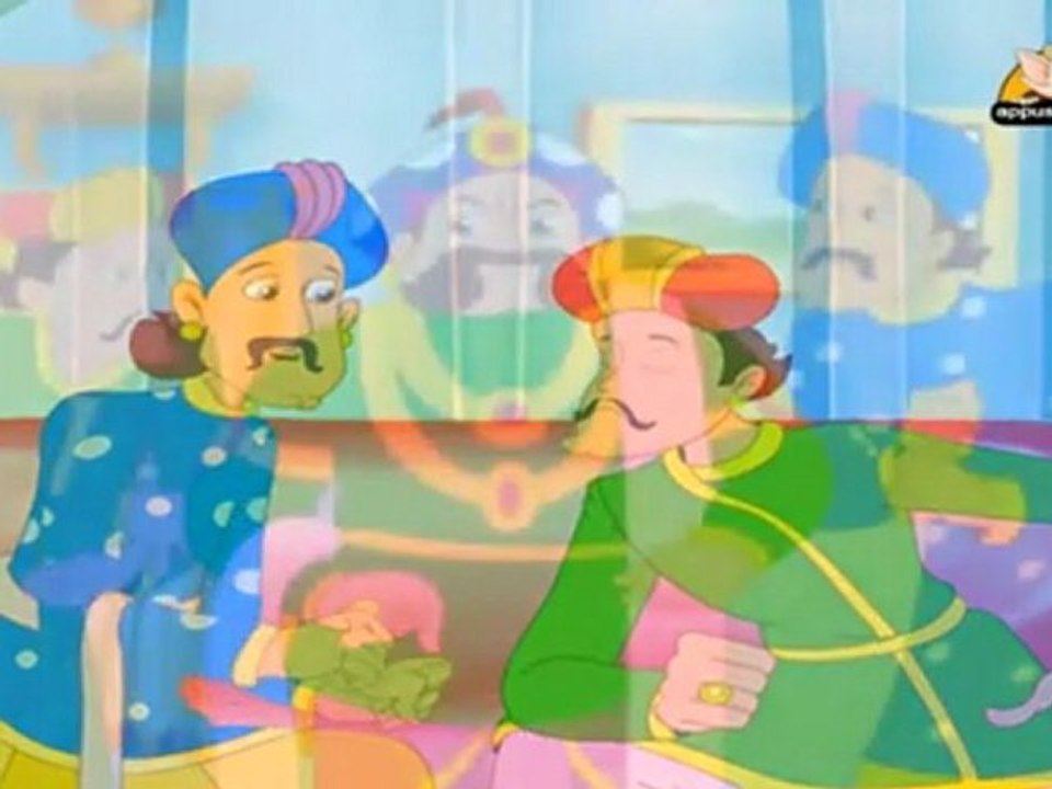 Tenali Raman and the Yard of Smoke in Marathi - Tenali Raman Tales