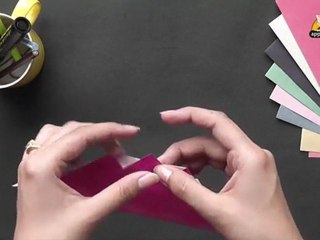 Origami - Let's learn to make a Cup Cake (HD)