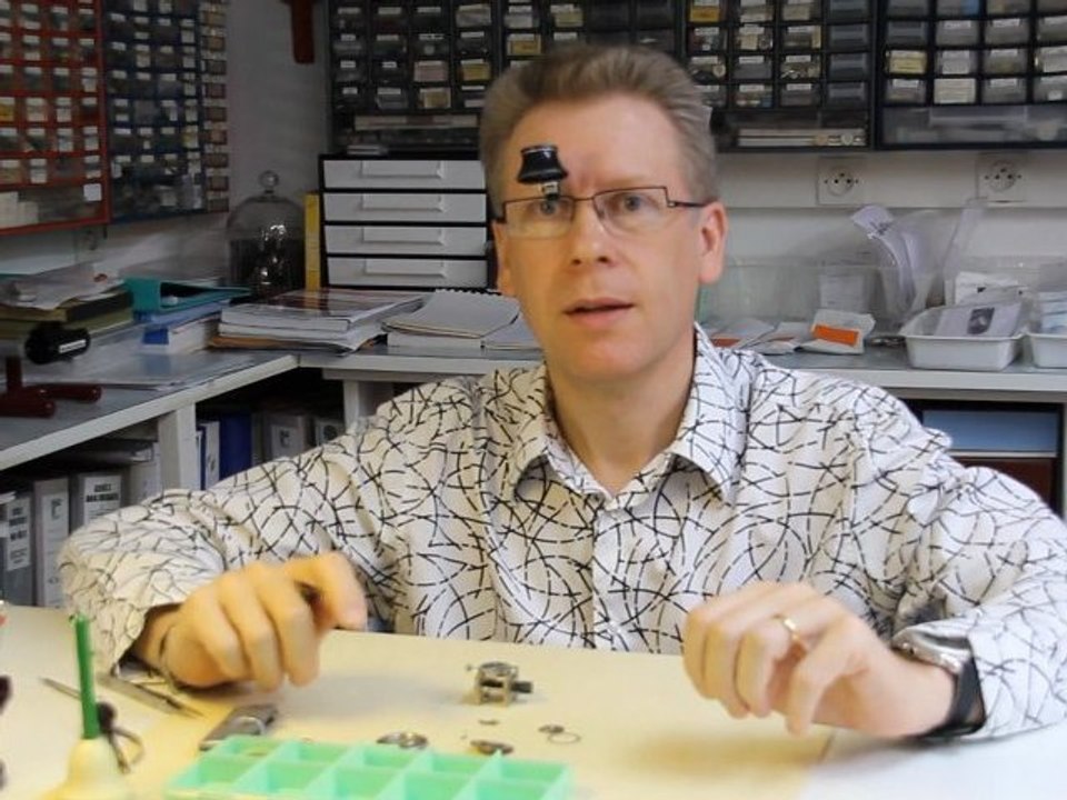 visite de l'atelier d'horlogerie de Rémi et Catherine Roland