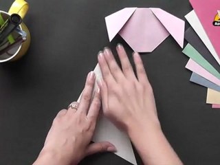 Make a Dog The Easy Way  - Origami