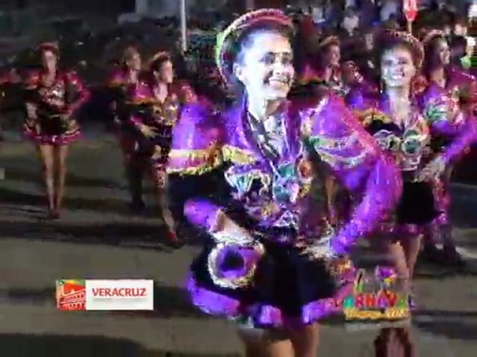 Delegación de Bolivia Carnaval de Veracruz 2011