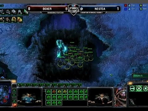 MLG Providence 2011 - Game 1 2 & 3 - Slayers Boxer (T) VS Q.IM Nestea (Z)