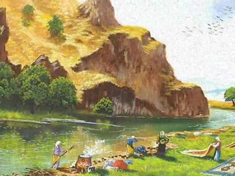 Mihrican Bahar şu karşı yaylada göç katar katar geçti dost kervanı hazırlayan Serbülent öztürk