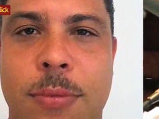 Ronaldo deixa bigode e "vira" Tim Maia