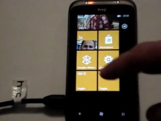 HTC 7 Mozart - Toggle