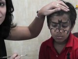 Face Painting - Learn to Paint a Batman