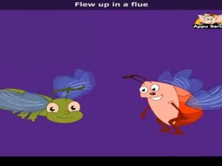 A Flea and a Fly with Lyrics - Nursery Rhyme‬